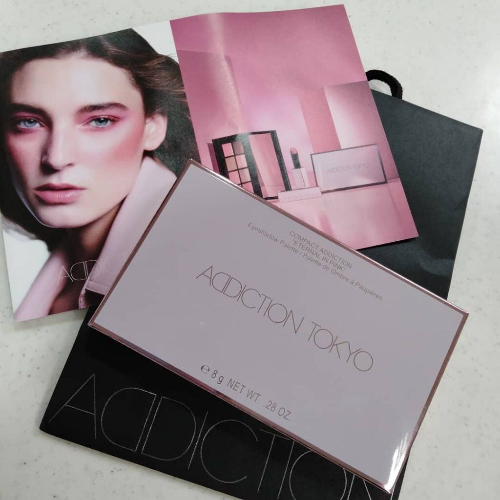 コンパクトアディクション “エターナル イン ピンク”/ADDICTION/アイシャドウパレットを使ったクチコミ(6枚目)