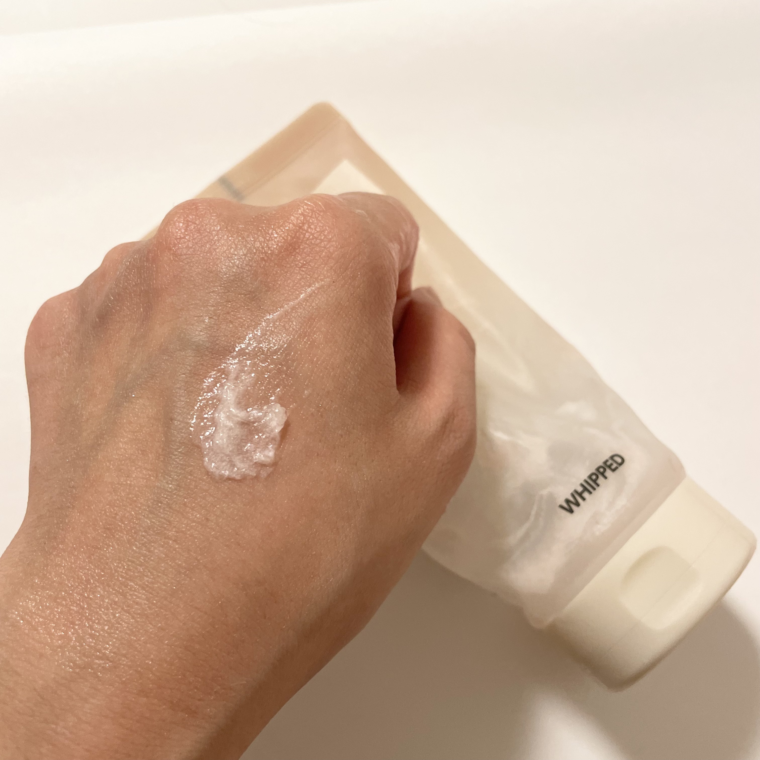 ヴィーガンパッククレンザー/WHIPPED/洗顔フォームを使ったクチコミ（2枚目）