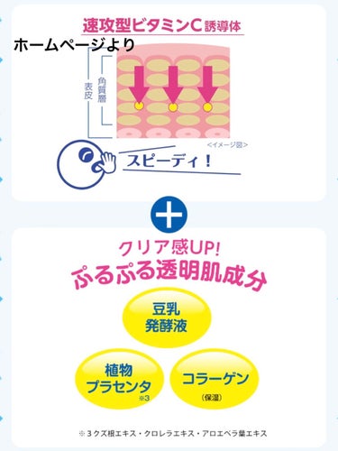 透明白肌 ホワイトローションのクチコミ「高保湿だから乾燥肌でも！冬でも！

使えた美白化粧水！



✼••┈┈••✼••┈┈••✼•.....」（2枚目）