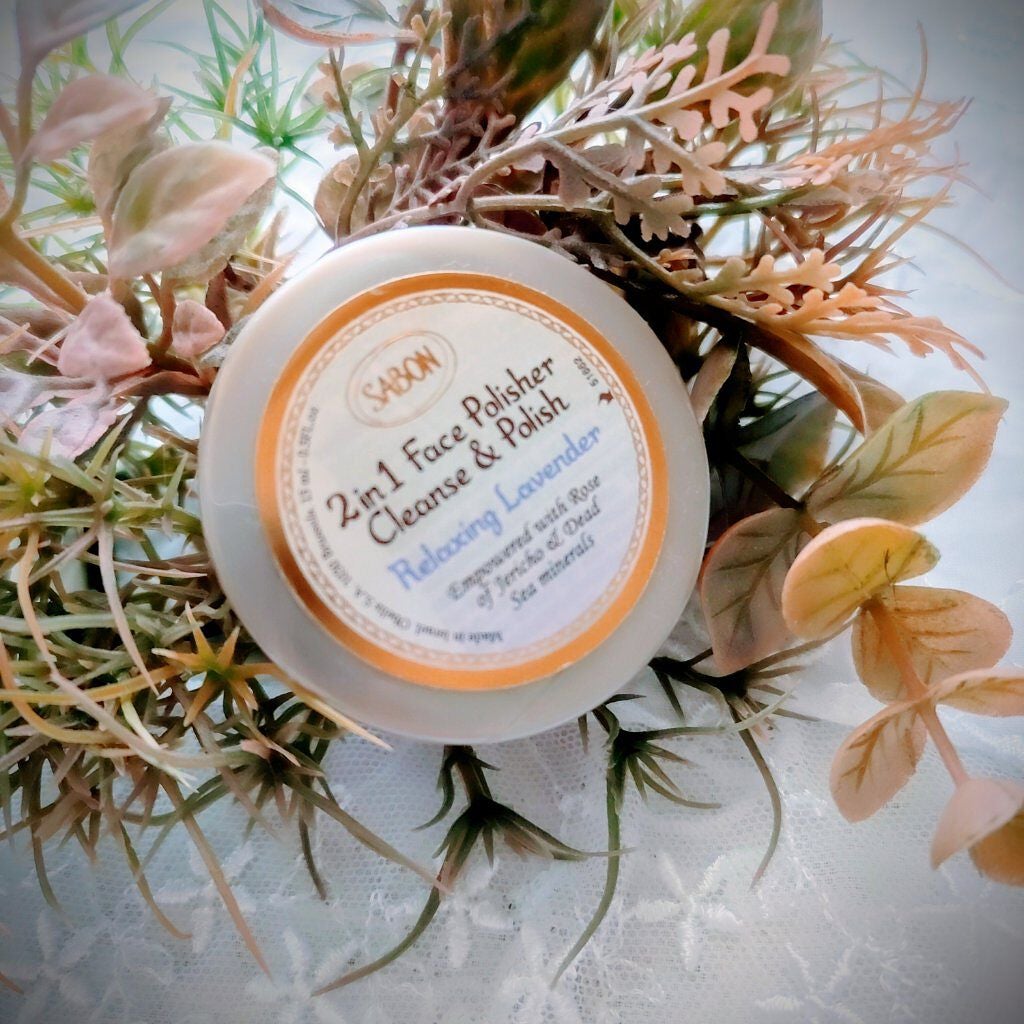 フェイスポリッシャー リラクシング(ラベンダー)/SABON/スクラブ・ゴマージュを使ったクチコミ(1枚目)