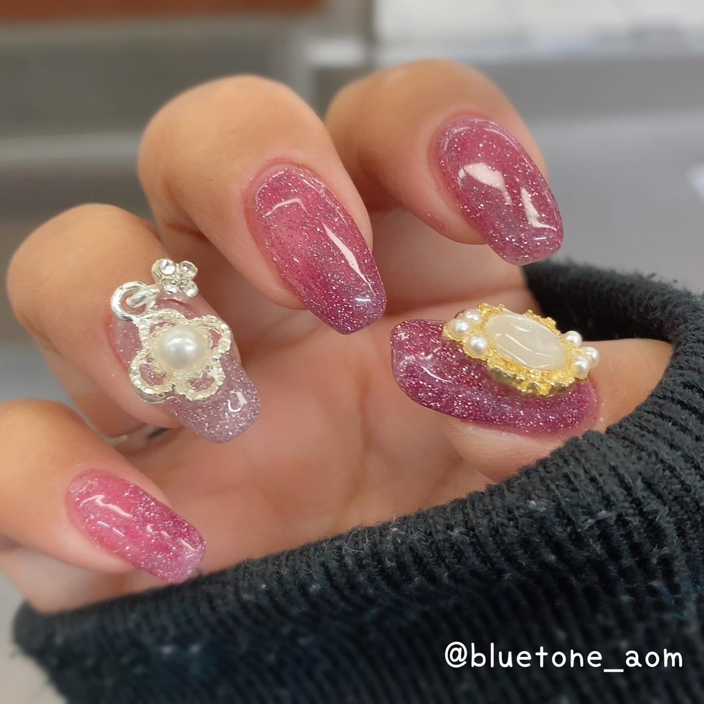 Flash gel/emena/ジェルネイルを使ったクチコミ（3枚目）