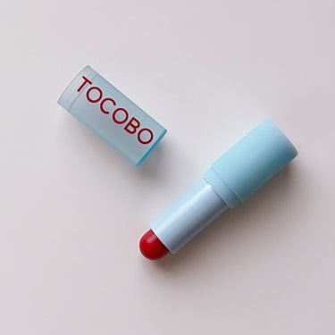 Glass Tinted Lip Balm/TOCOBO/リップケア・リップクリームを使ったクチコミ（4枚目）