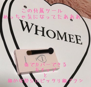 フーミー キニシーラー/WHOMEE/パレットコンシーラーを使ったクチコミ（3枚目）