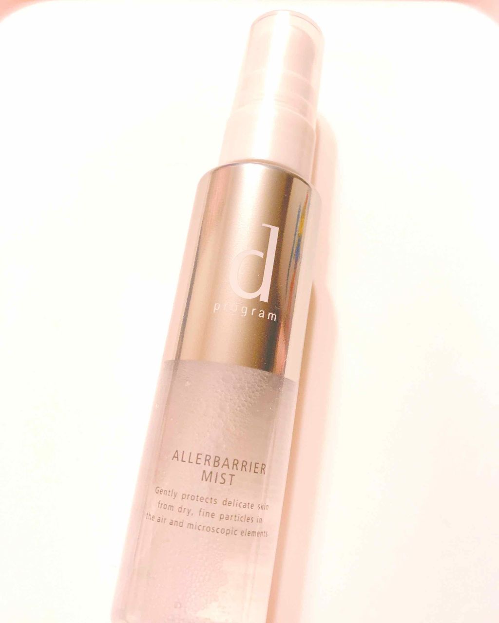 アレルバリア ミスト/d プログラム/ミスト状化粧水を使ったクチコミ(1枚目)