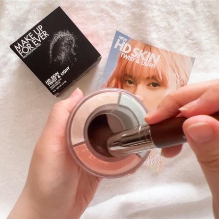 HDスキン ツイストライト/MAKE UP FOR EVER/ルースパウダーを使ったクチコミ(5枚目)