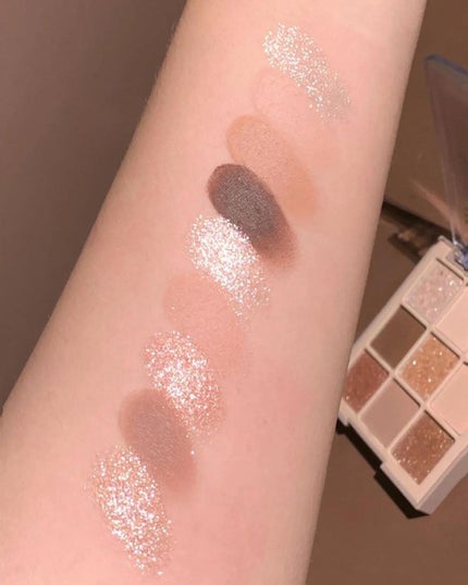 シャドウパレット/dasique/アイシャドウパレットを使ったクチコミ(3枚目)