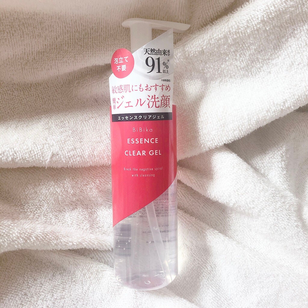 エッセンスクリアジェル/BiBika/その他洗顔料を使ったクチコミ(1枚目)