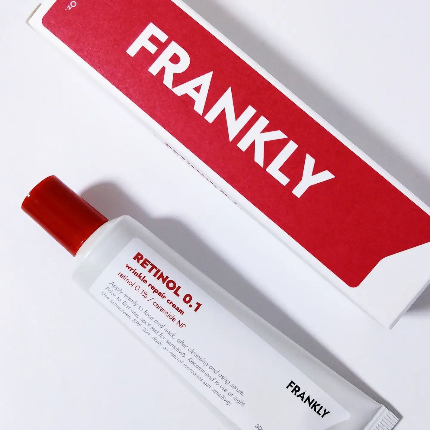 レチノール0.1%クリーム/Frankly/フェイスクリームを使ったクチコミ(1枚目)