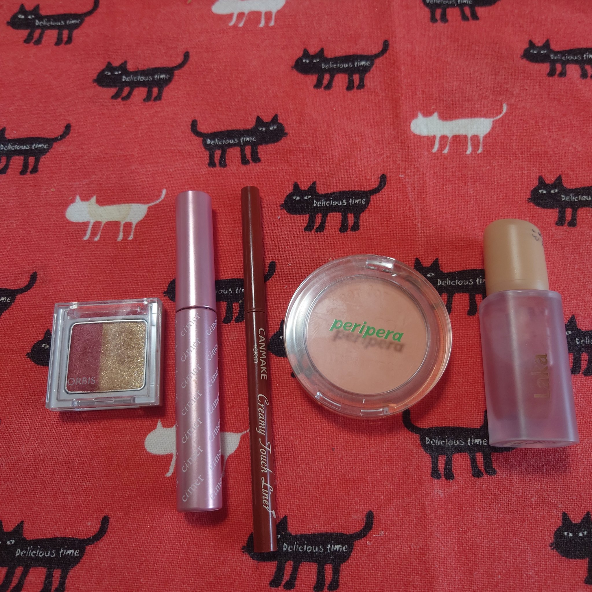 キラーロングマスカラ ベイビーオレンジ/cimer/マスカラを使ったクチコミ（1枚目）