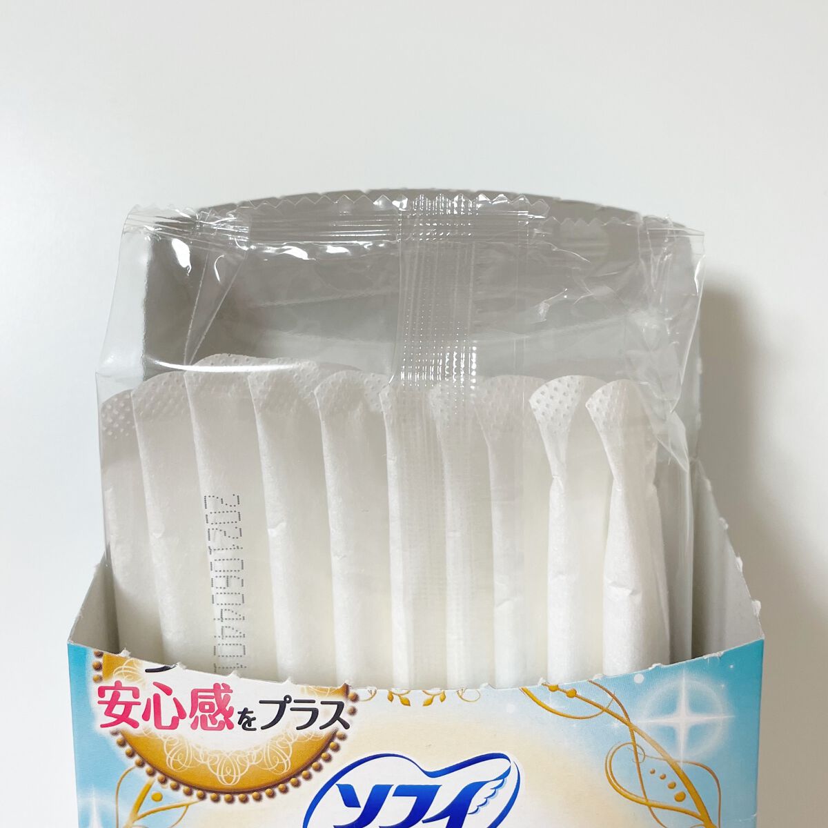 ソフィ シンクロフィット 多い日の昼用/ソフィ/ナプキンを使ったクチコミ(2枚目)