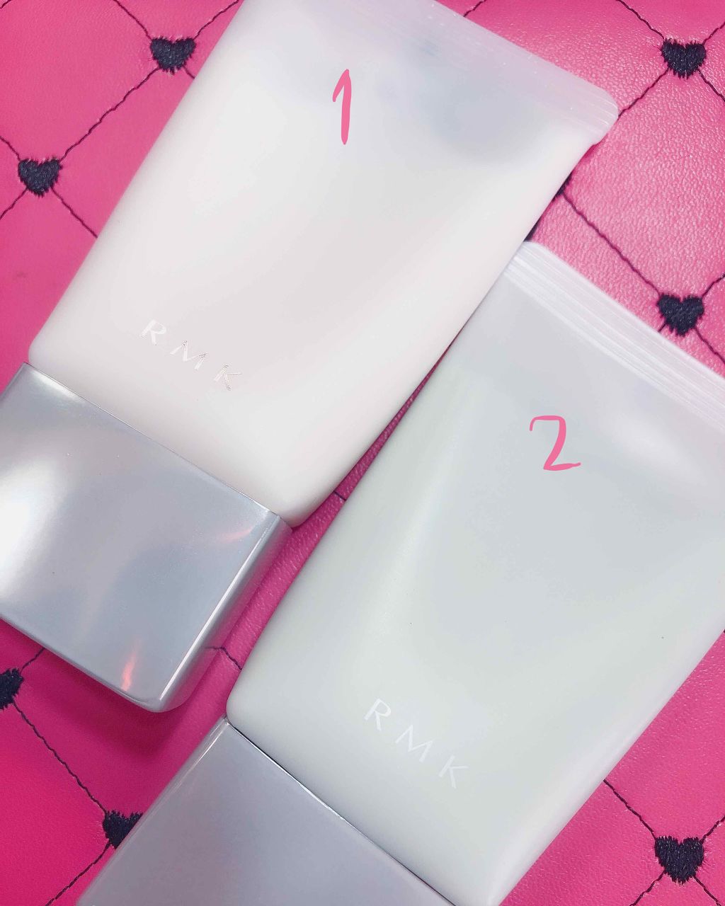 UVリクイドファンデーション/RMK/リキッドファンデーションを使ったクチコミ(2枚目)