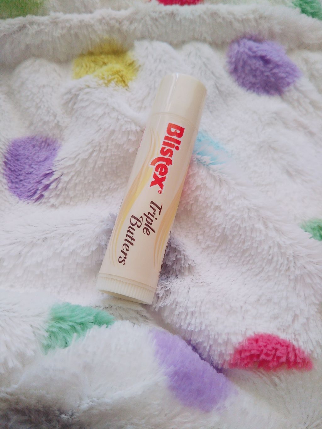 トリプルバター/Blistex/リップクリームを使ったクチコミ（1枚目）