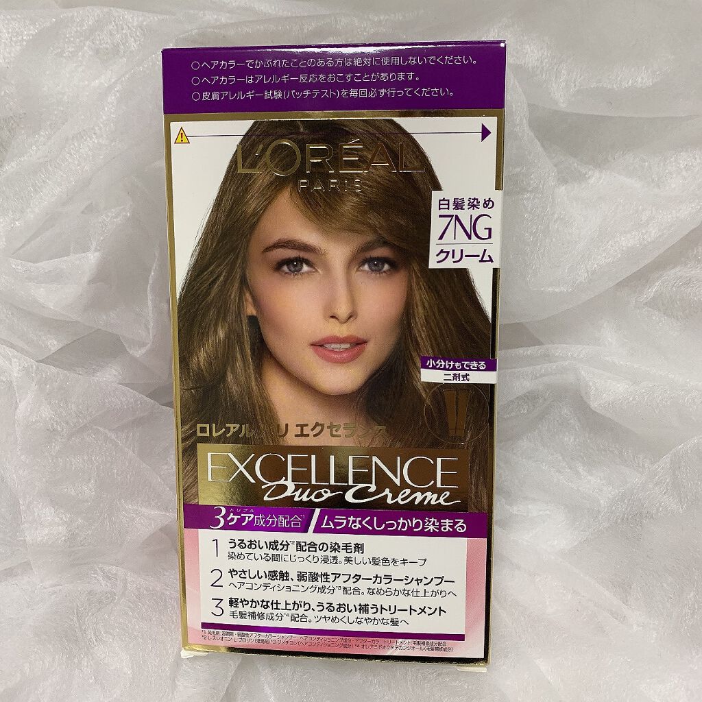 エクセランス R クリームタイプ /ロレアル パリ/ヘアカラーを使ったクチコミ（1枚目）