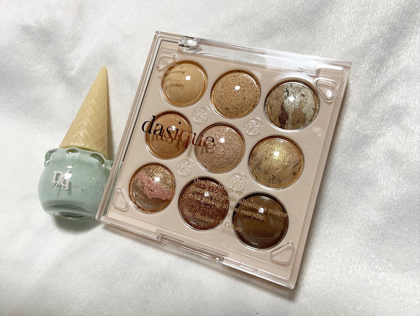 シャドウパレット/dasique/アイシャドウパレットを使ったクチコミ（2枚目）