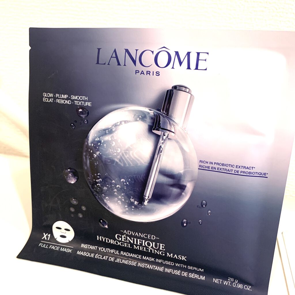 ジェニフィック アドバンスト ハイドロジェル メルティングマスク/LANCOME/シートマスク・パックを使ったクチコミ（1枚目）