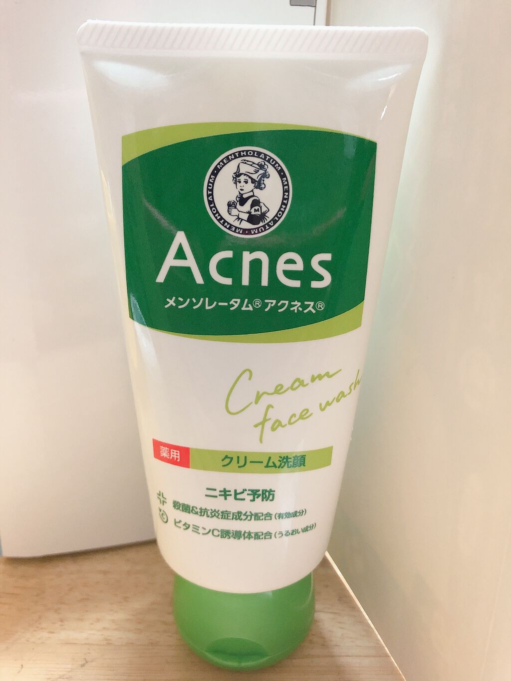 薬用クリーム洗顔/メンソレータム アクネス/洗顔フォームを使ったクチコミ（2枚目）