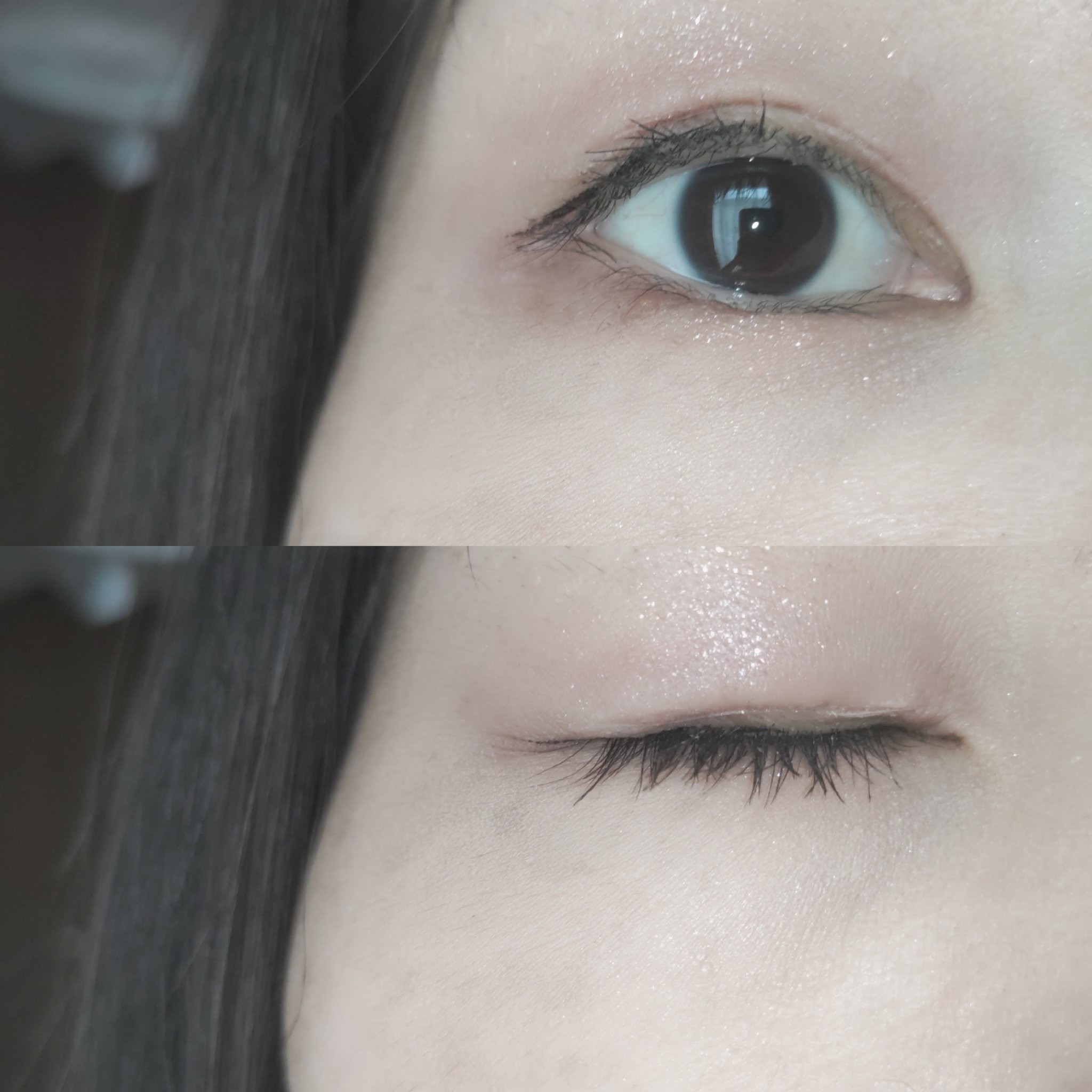 スキルレスライナー/LUMIURGLAS/リキッドアイライナーを使ったクチコミ（3枚目）