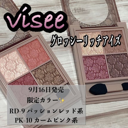 グロッシーリッチ アイズ N/Visée/アイシャドウパレットを使ったクチコミ(1枚目)