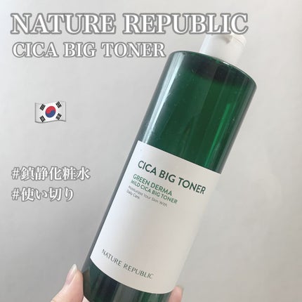 グリーン ダーマCICAビックトナー/ネイチャーリパブリック/化粧水を使ったクチコミ(1枚目)