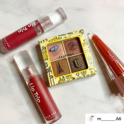 MOTD シャドーパレット/FAUX PAS PARIS/アイシャドウパレットを使ったクチコミ(1枚目)