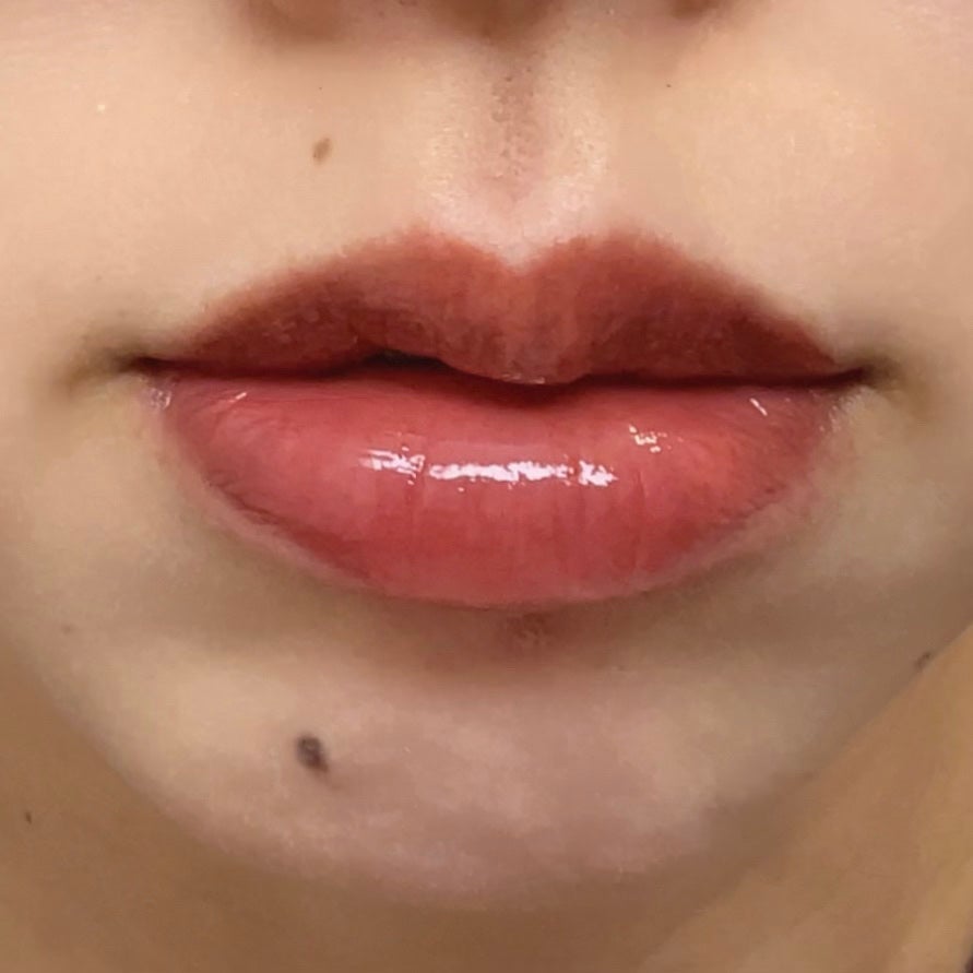 ロウグロウジェルティント/hince/リップティントを使ったクチコミ(3枚目)