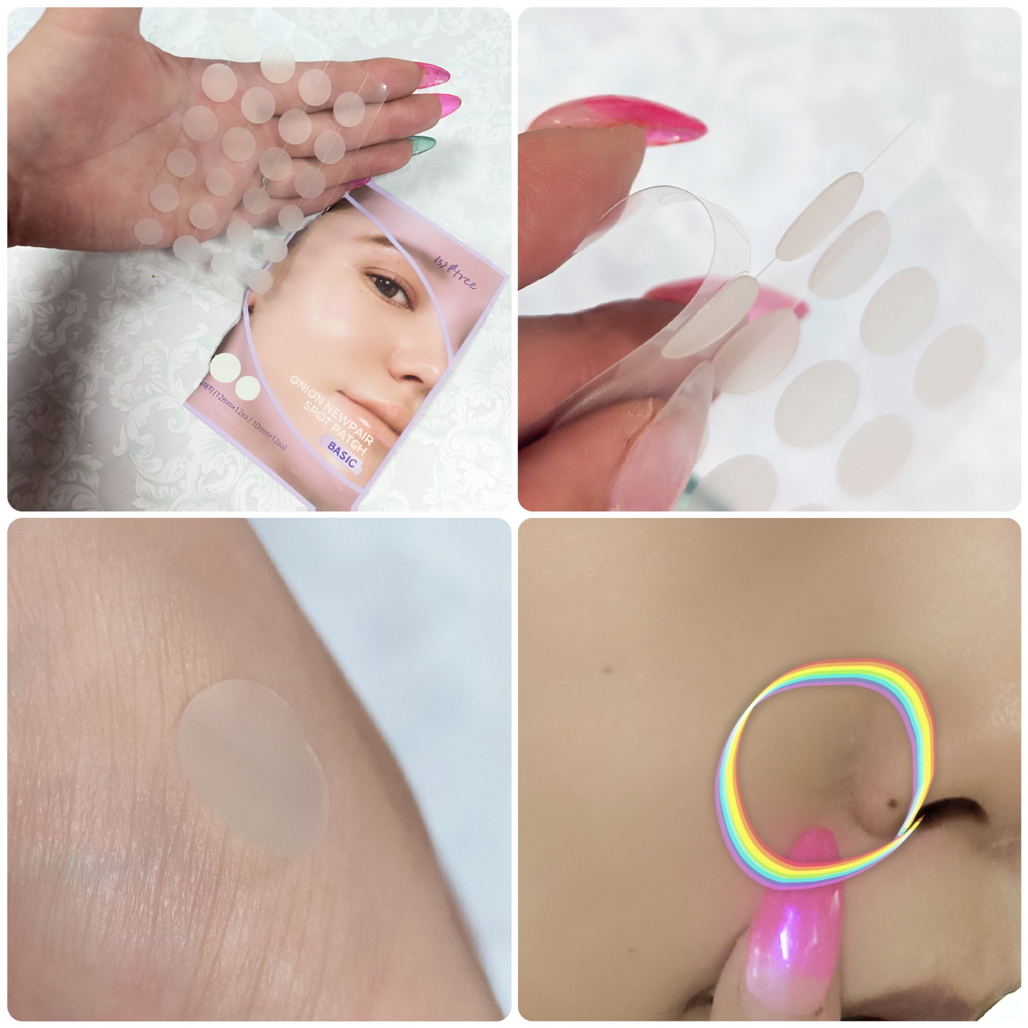 オニオン ニューペア スポットパッチ ベーシック/Isntree/にきびパッチを使ったクチコミ（3枚目）