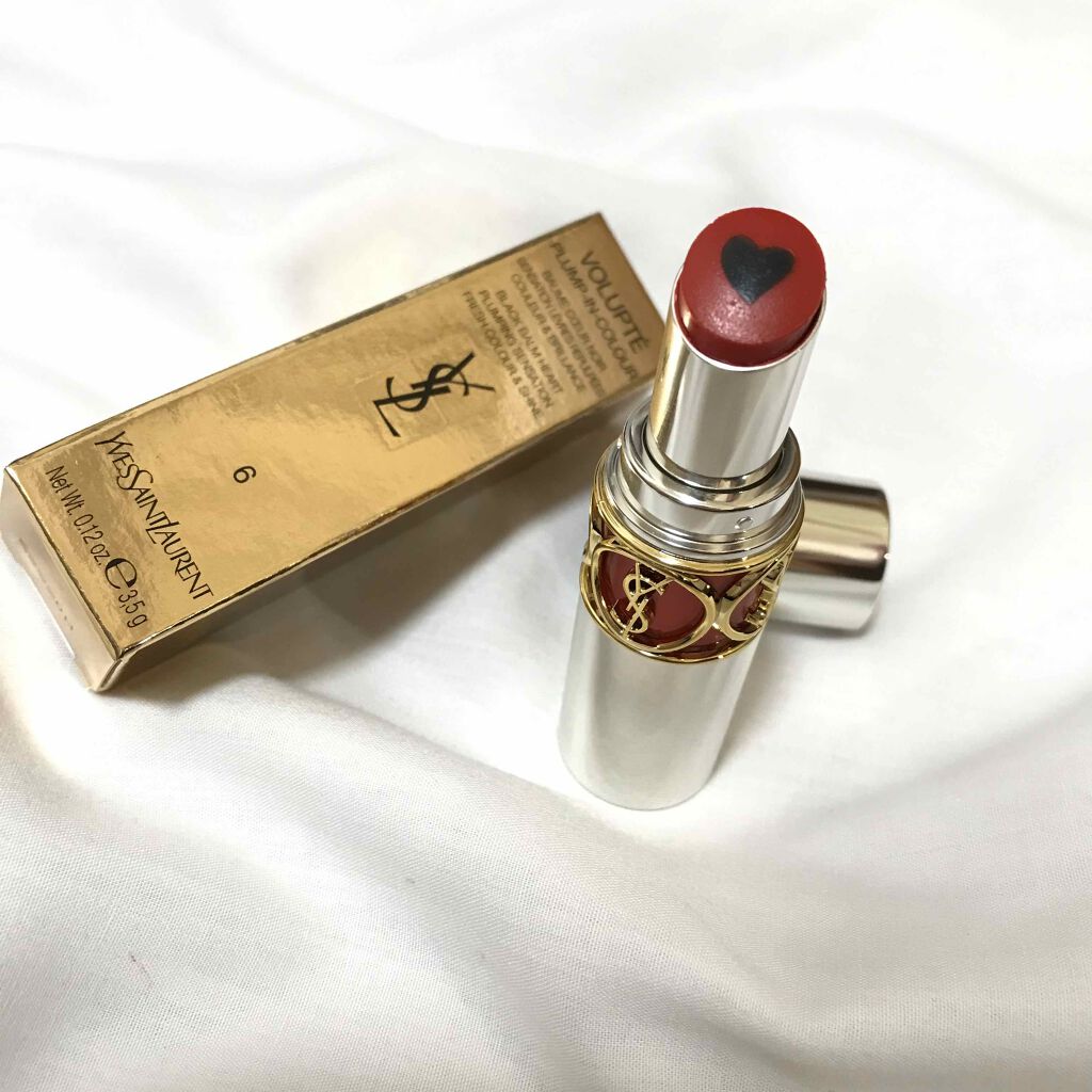 ヴォリュプテ プランプインカラー/YVES SAINT LAURENT BEAUTE/口紅を使ったクチコミ（1枚目）
