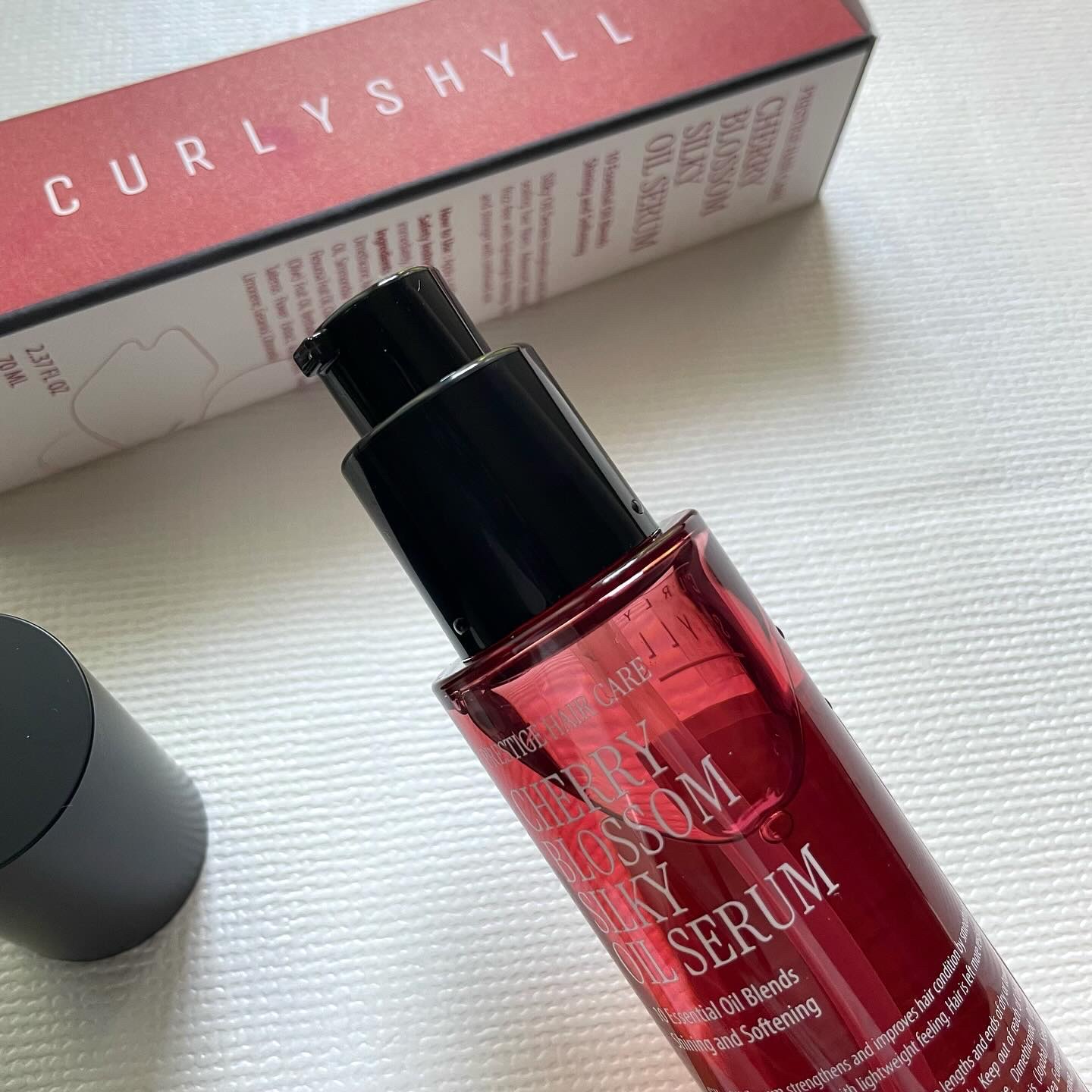 SILKY OIL SERUM CherryBlossom/CULRY SHYLL/ヘアオイルを使ったクチコミ（2枚目）