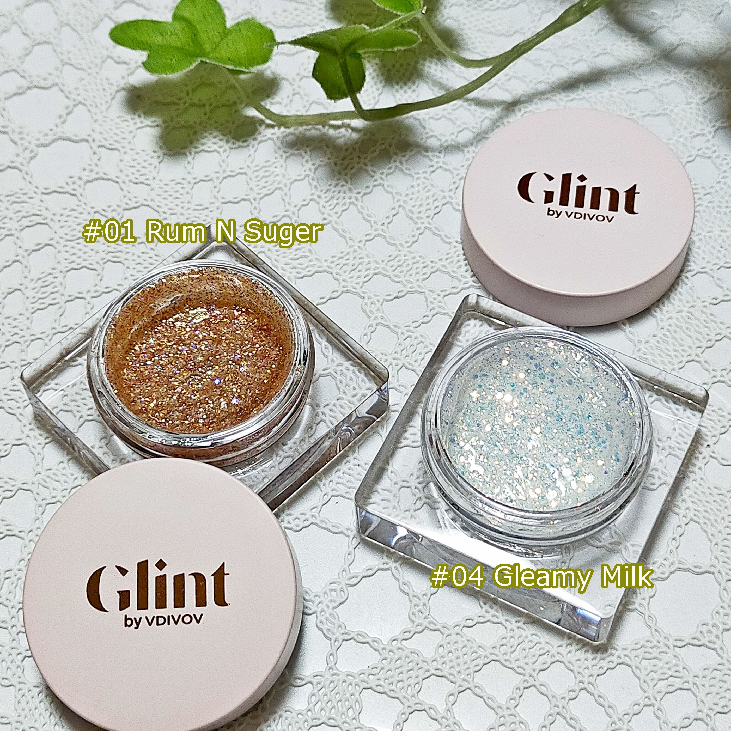 グリッタージェル  Gleamy Milk/Glint/グリッターを使ったクチコミ（1枚目）