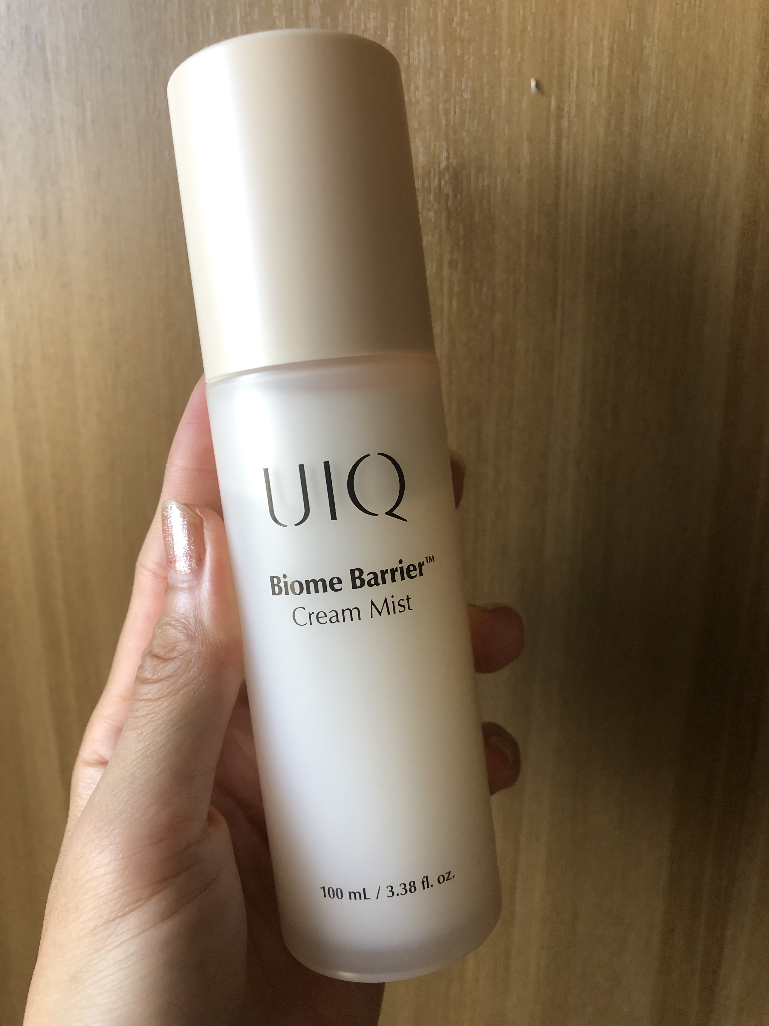 バイオームバリア クリームミスト/UIQ/ミスト状化粧水を使ったクチコミ（1枚目）