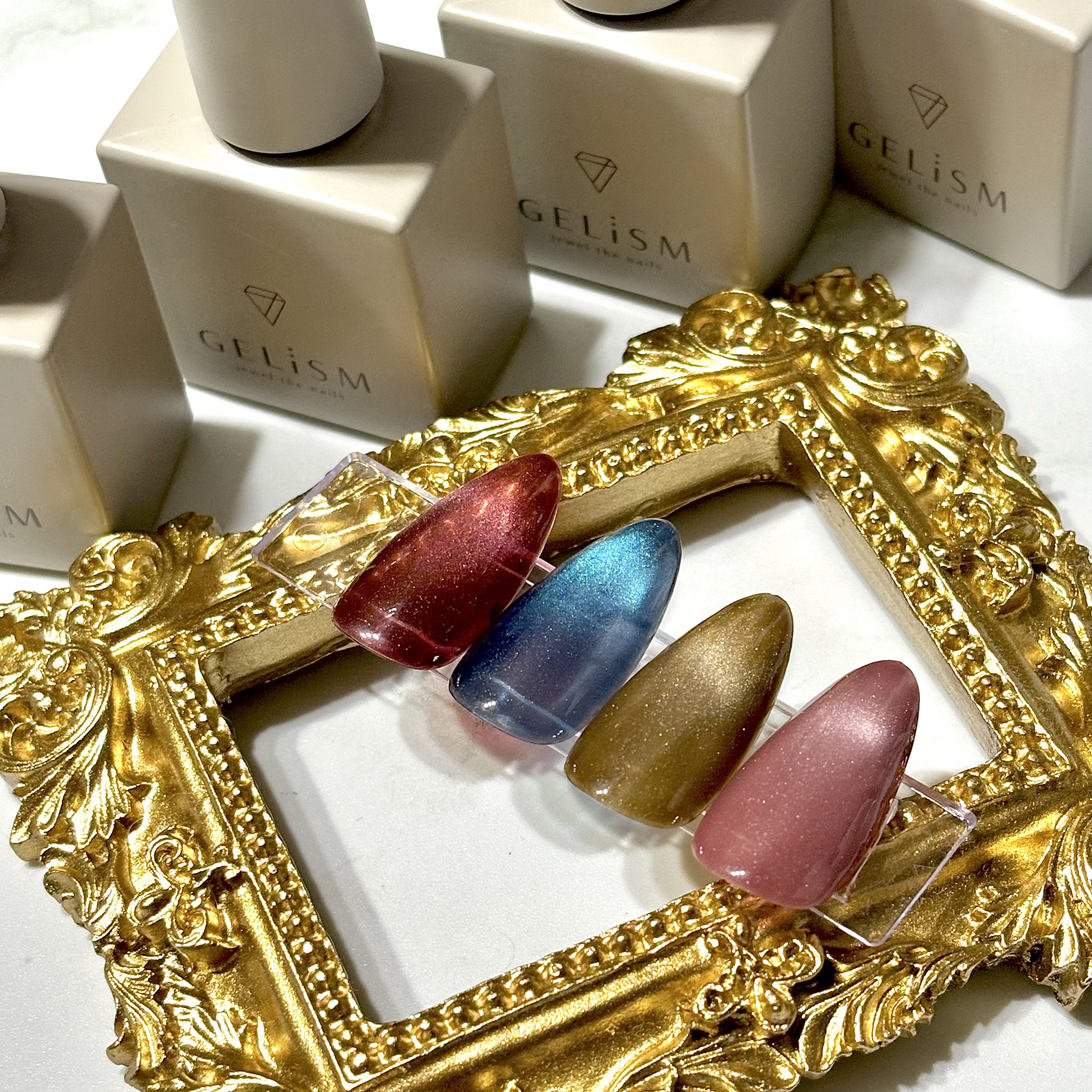 GELiSM (ジェリズム) M11 queen’s wine/D-UP/ジェルネイルを使ったクチコミ（3枚目）