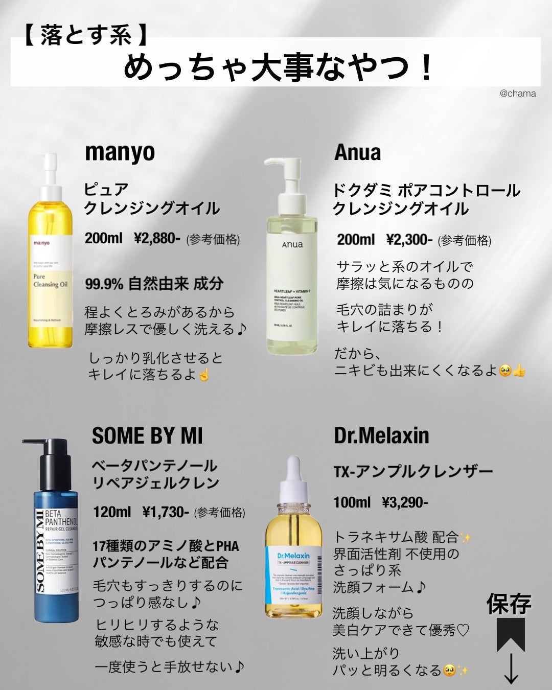 chama |ニキビ体質の正直レビュー🌻 on LIPS 「Qoo10メガ割✨今回は異例の8/3117時スタート🫢とゆー事..」(2枚目)