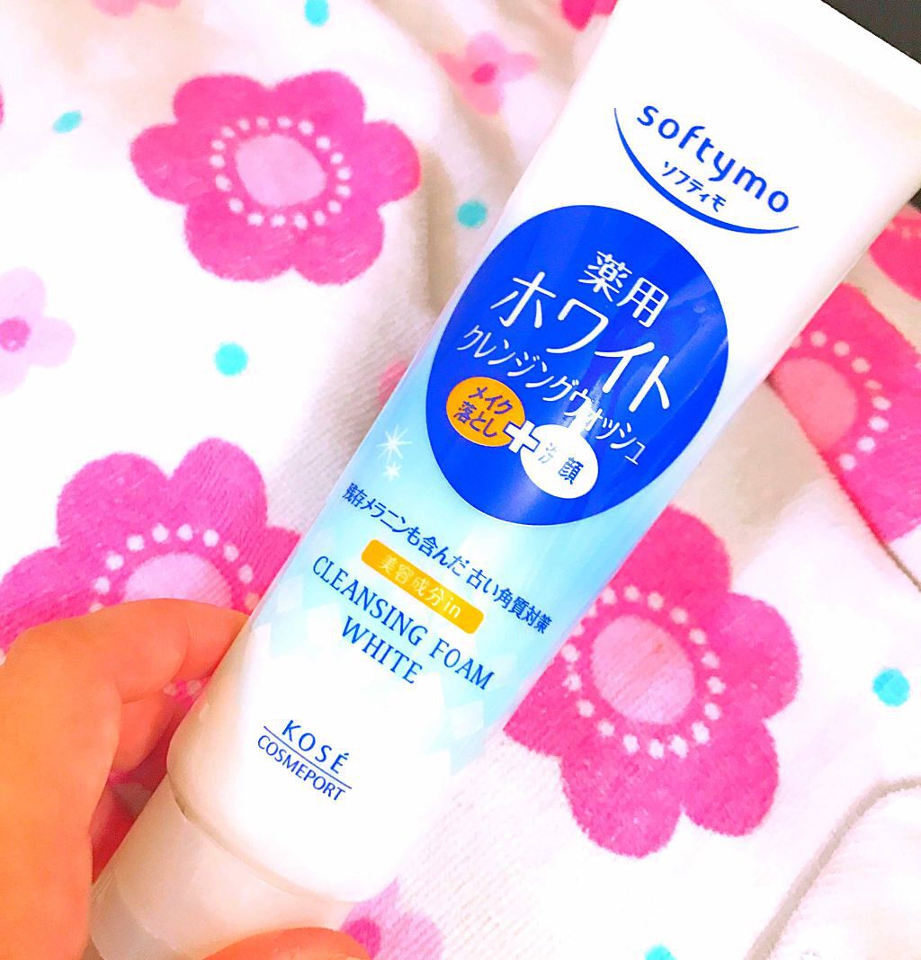 ソフティモ 薬用ホワイト クレンジングウォッシュ/ソフティモ/洗顔フォームを使ったクチコミ（1枚目）