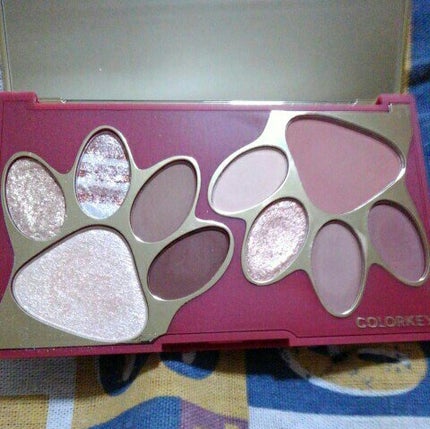 トラ十色アイシャドウパレット/COLORKEY/アイシャドウパレットを使ったクチコミ(2枚目)