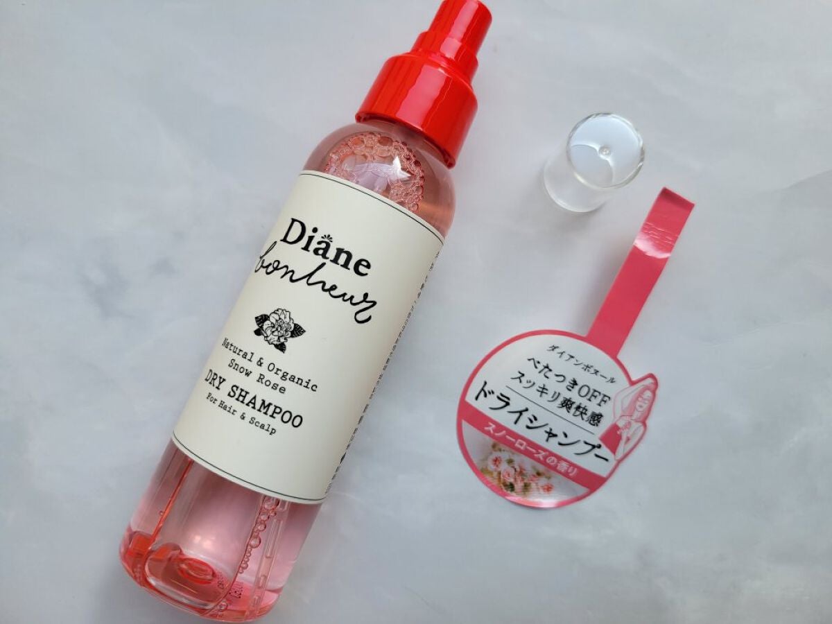 ダイアンボヌール ドライシャンプー スノーローズ/ダイアン/ドライシャンプーを使ったクチコミ(2枚目)