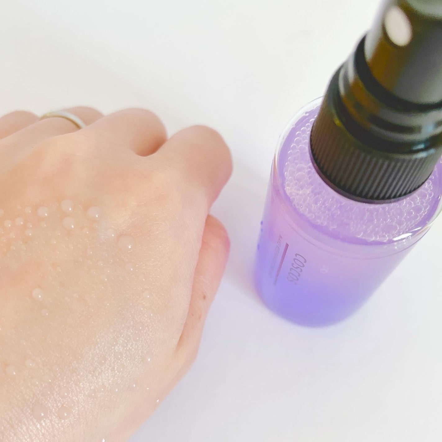 メイクキープ&モイスチャーミスト/COSCOS/フィックスミストを使ったクチコミ(4枚目)