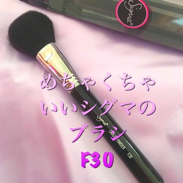 LARGE POWDER   F30/Sigma Makeup(海外)/メイクブラシを使ったクチコミ（1枚目）