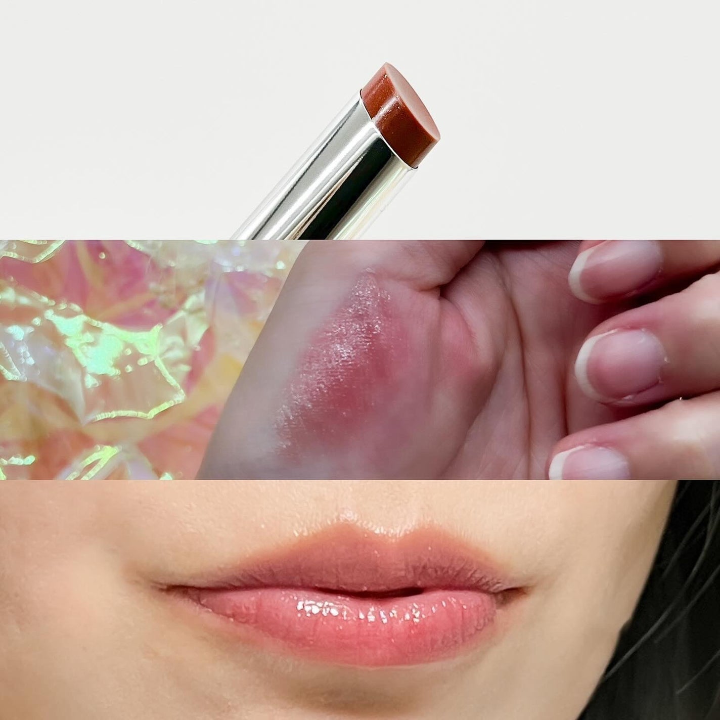 ウォーターリズムグロウメルティングバーム/TIRTIR(ティルティル)/口紅を使ったクチコミ(3枚目)