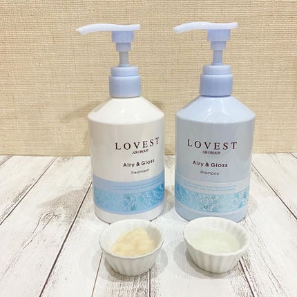 エアリーアンドグロス シャンプー/トリートメント /LOVEST by air Salon Quality Hair Care/市販シャンプーを使ったクチコミ(6枚目)