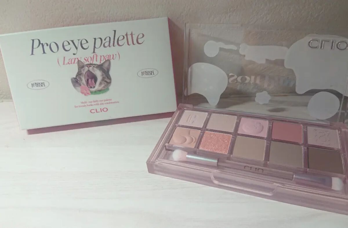 プロ アイ パレット/CLIO/アイシャドウパレットを使ったクチコミ（2枚目）