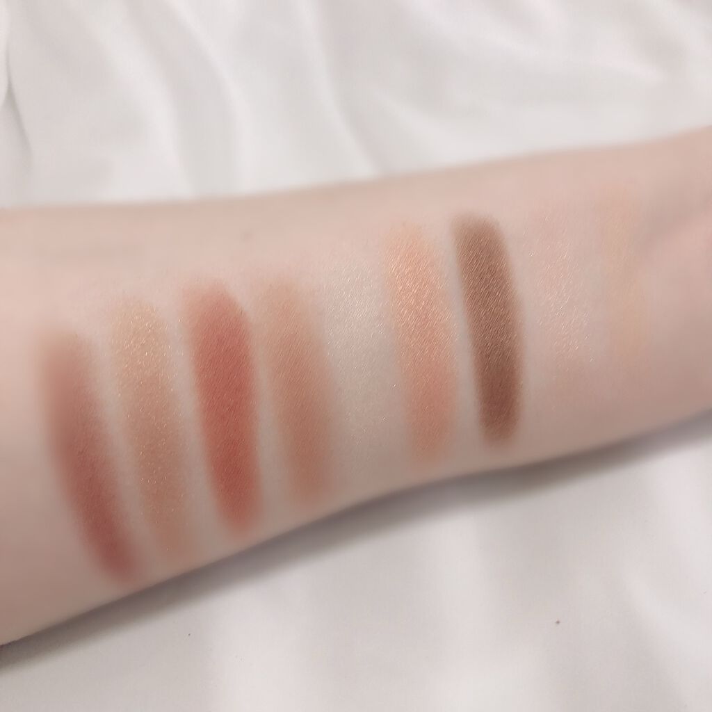 UR GLAM　BLOOMING EYE COLOR PALETTE/U R GLAM/アイシャドウパレットを使ったクチコミ（3枚目）