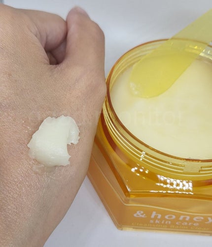 アンドハニー クレンジングバーム クリア/&honey/クレンジングバームを使ったクチコミ(4枚目)