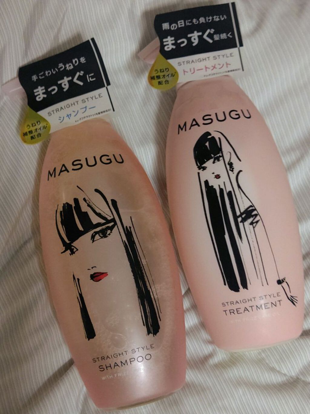 STYLEE MASUGU シャンプー／トリートメント シャンプー ポンプ440g トリートメント ポンプ440g 

当選したので早速使ってみました🎁

🌱私の髪質、長さ🌴
太め
硬め
ダメージ有
セミロング

💭シャンプー💭
