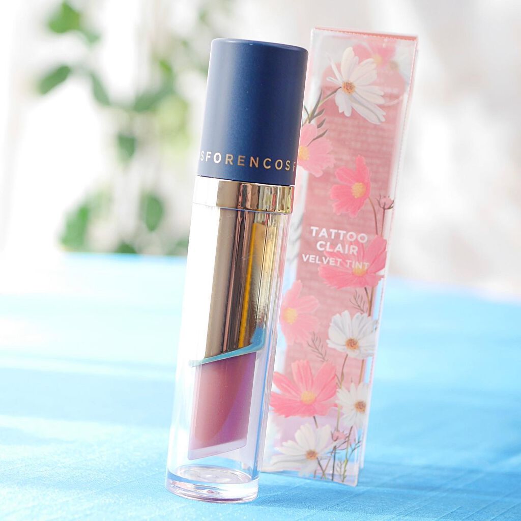 タトゥーベルベットティント/フォレンコス/リップティントを使ったクチコミ（1枚目）