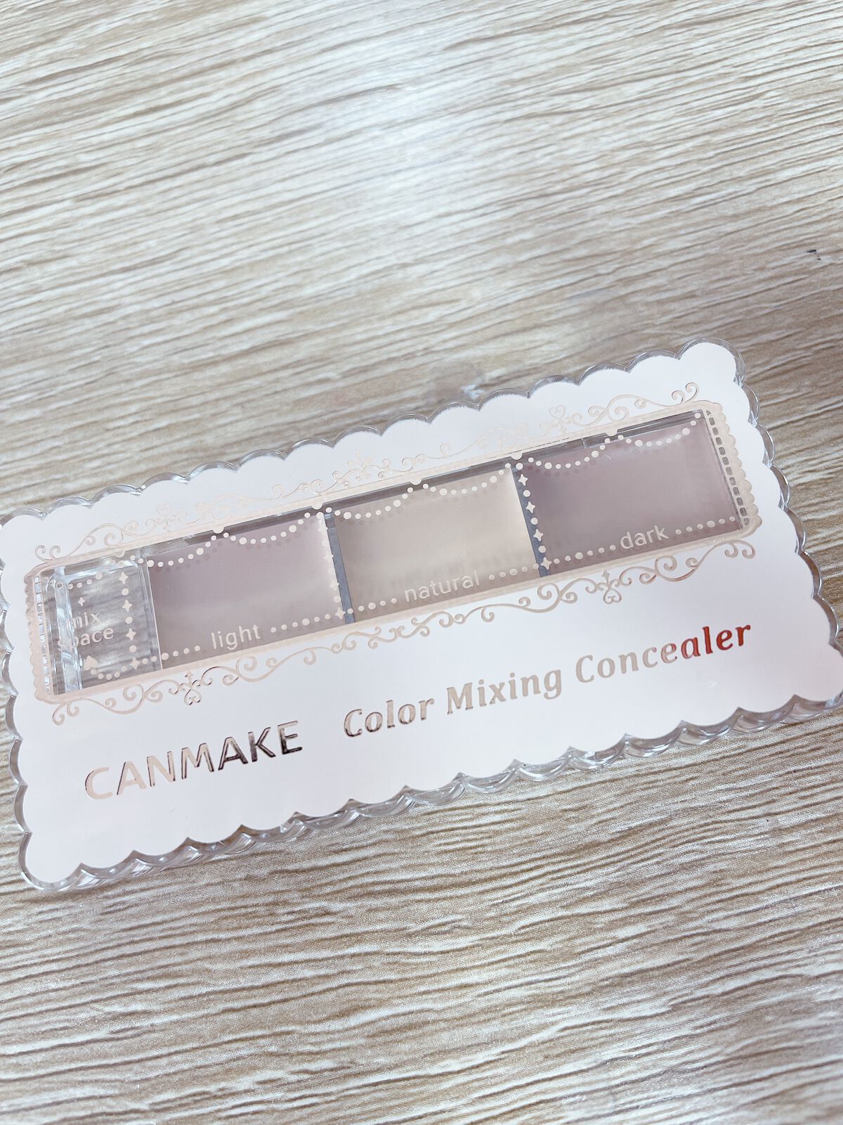 カラーミキシングコンシーラー/キャンメイク/パレットコンシーラーを使ったクチコミ（2枚目）