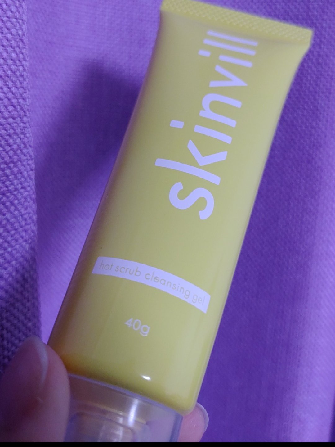 skinvill ホットスクラブクレンジングジェルのクチコミ「※2022年使用品のため評価なし

クレンジングジェル

・商品名
skinvill (スキン.....」（1枚目）