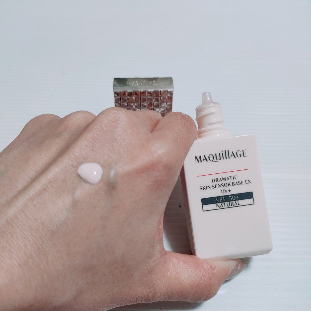 ドラマティックスキンセンサーベース EX/マキアージュ/化粧下地を使ったクチコミ（3枚目）