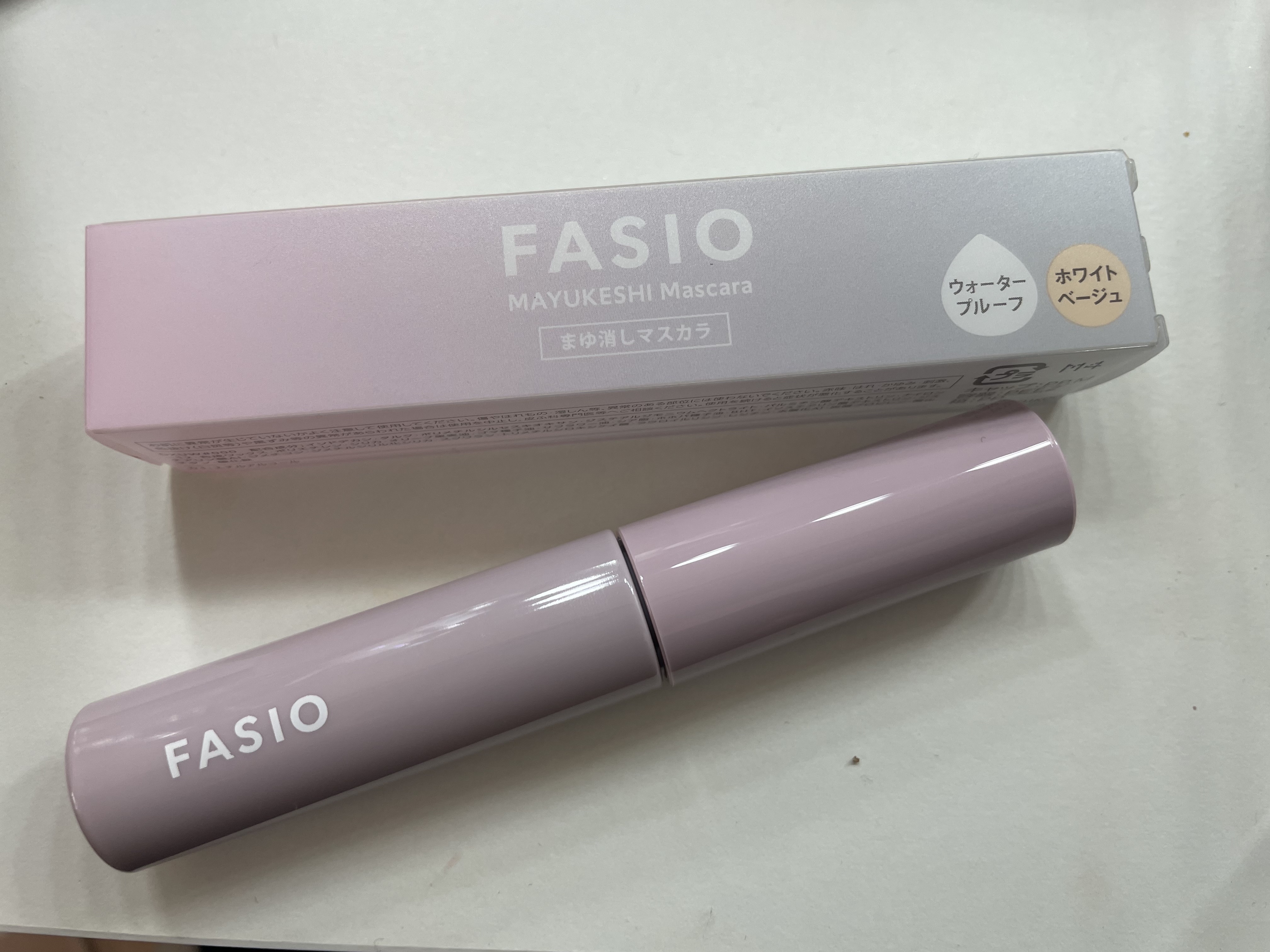 まゆ消し マスカラ/FASIO/眉マスカラを使ったクチコミ（1枚目）