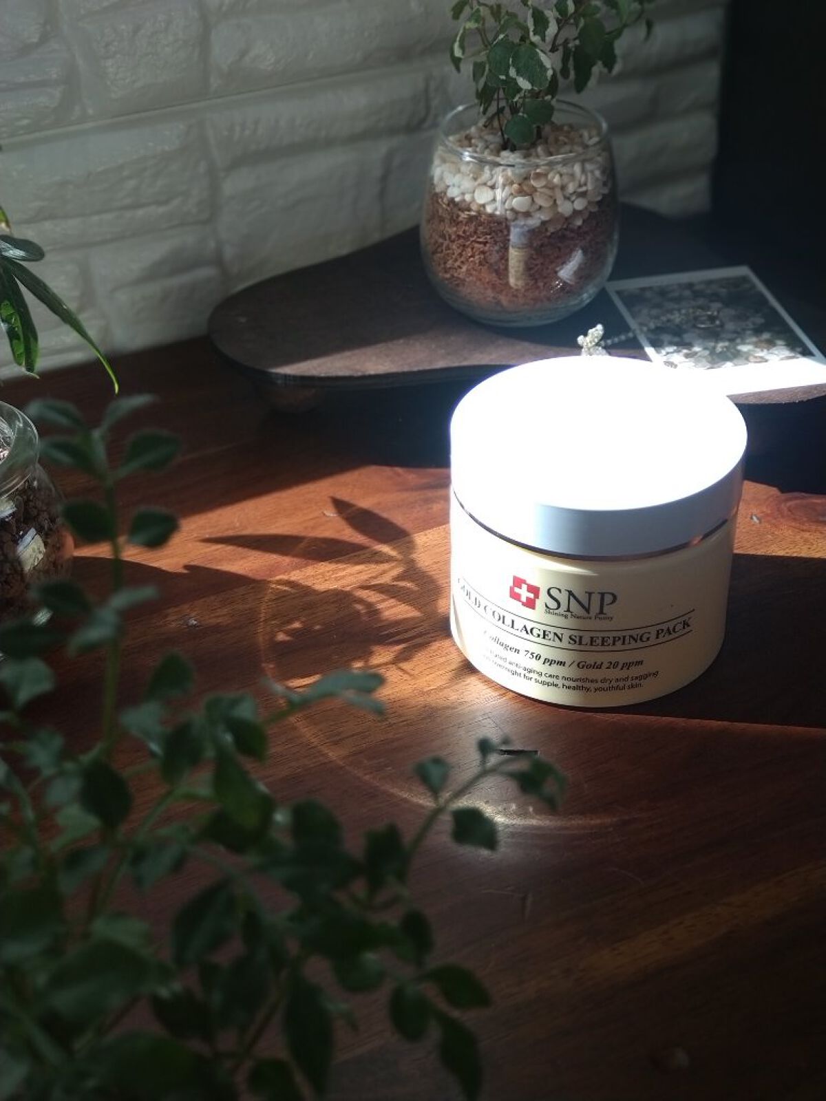 SNP ゴールド コラーゲン スリーピング パック/SNP/シートマスク・パックを使ったクチコミ（1枚目）