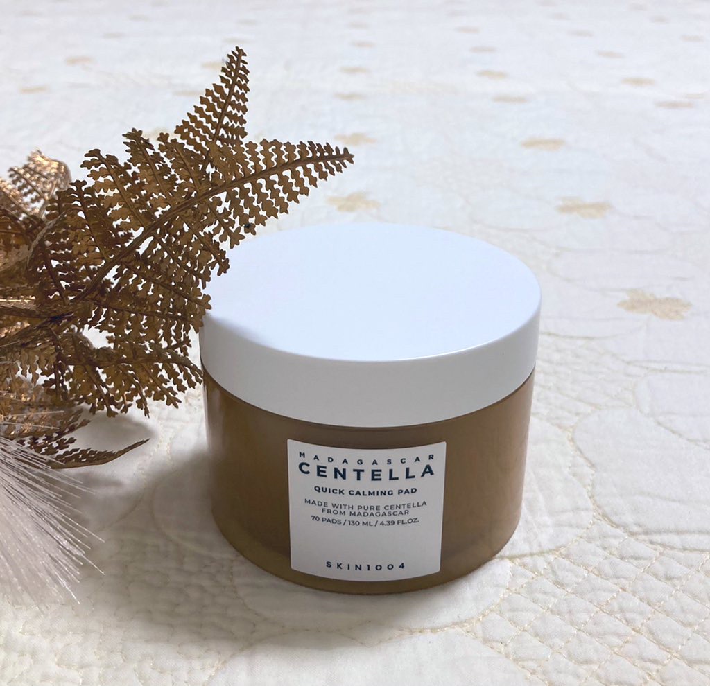 センテラ クイックカーミングパッド/SKIN1004/トナーパッドを使ったクチコミ（1枚目）